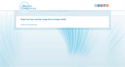 Desktop Screenshot of biblio.pacinst.org